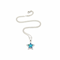 Blue Star Necklace Product Shot