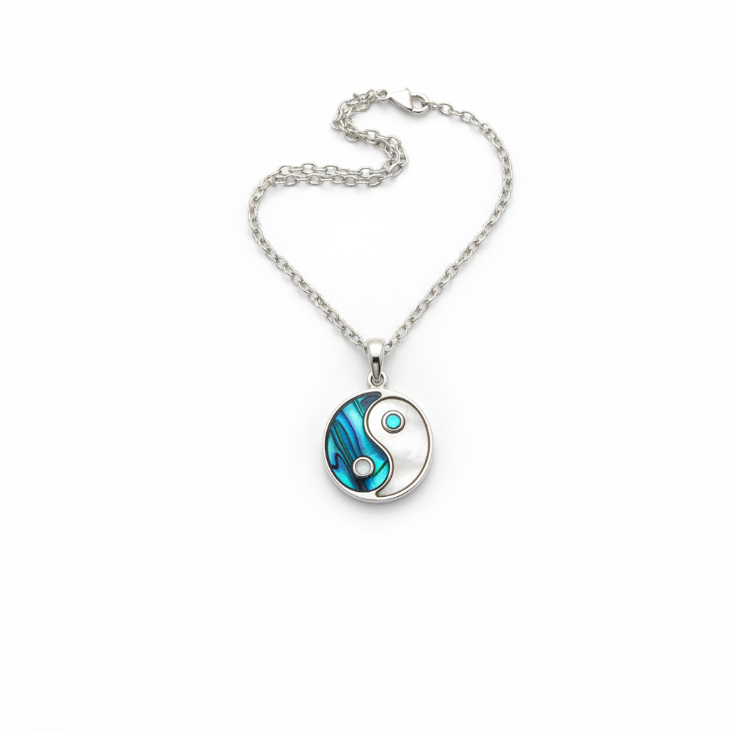 Yin Yang Necklace Product Shot